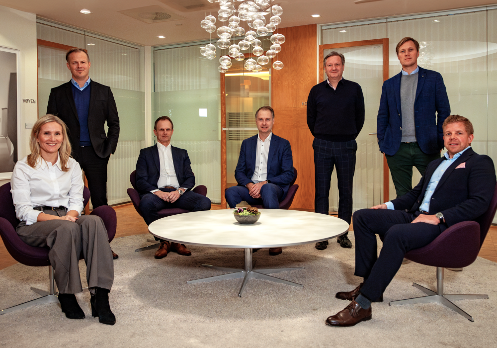 Gruppebilde av Storebrand Private Banking-avdeling